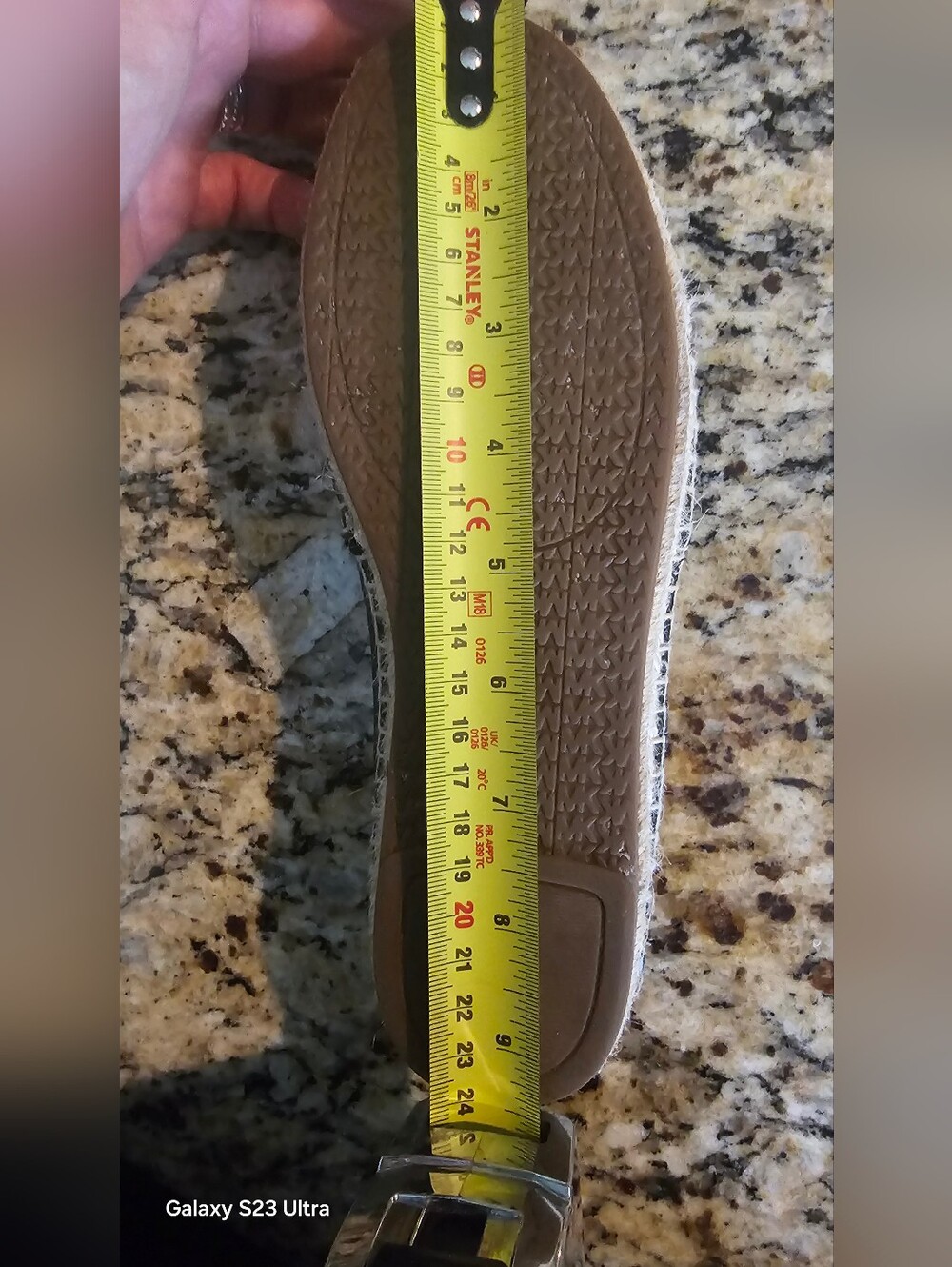 Michael Kors Black Leather Espadrille with Natural Jute Trim Size 5 - Picture 11 of 15